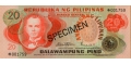 Philippines 20 1978 UNC P-162/as [Specimen]